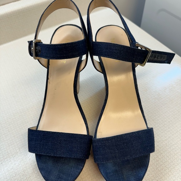 Nine West Denim platform sandals - Picture 2 of 5